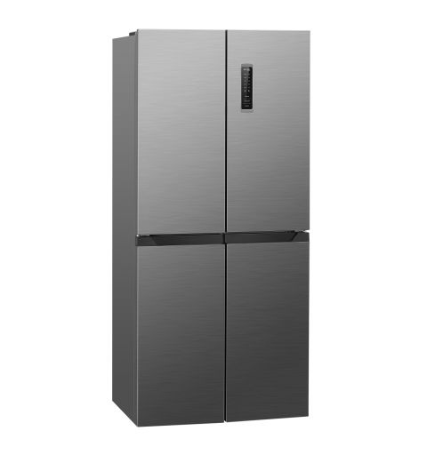 Réfrigérateur et congélateur 362L Inox Bomann KG 7358 Inox