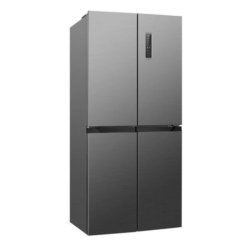 Réfrigérateur et congélateur 362L Inox Bomann KG 7358 Inox