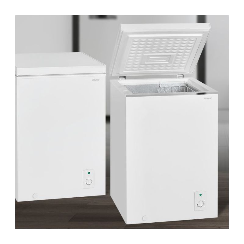 Congélateur coffre 100L Blanc Bomann GT 7355 Blanc