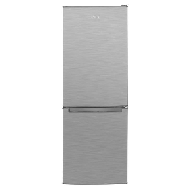 Réfrigérateur et congélateur 173L Inox Bomann KG 7359 Inox 