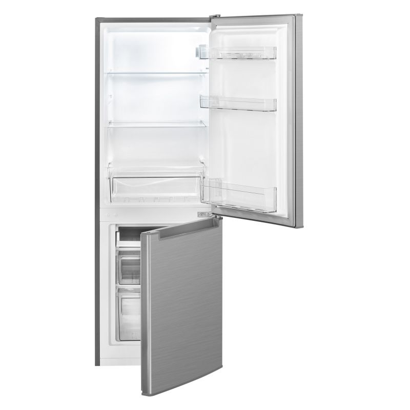 Réfrigérateur et congélateur 173L Inox Bomann KG 7359 Inox 