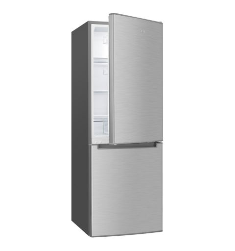 Réfrigérateur et congélateur 173L Inox Bomann KG 7359 Inox 