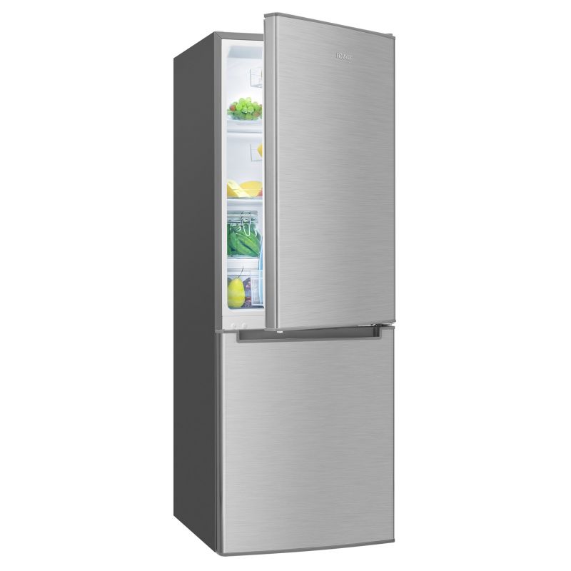 Réfrigérateur et congélateur 173L Inox Bomann KG 7359 Inox 