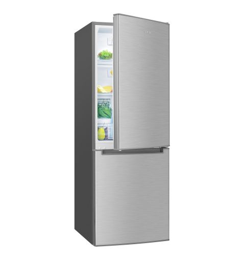 Réfrigérateur et congélateur 173L Inox Bomann KG 7359 Inox 