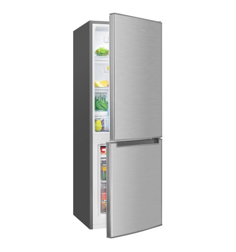 Réfrigérateur et congélateur 173L Inox Bomann KG 7359 Inox 