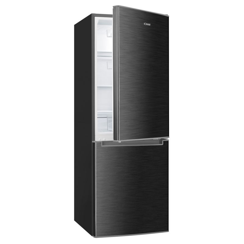 Fridge/Freezer173L Black Bomann KG 7359 Black