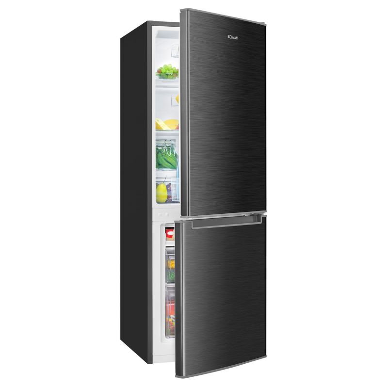 Fridge/Freezer173L Black Bomann KG 7359 Black