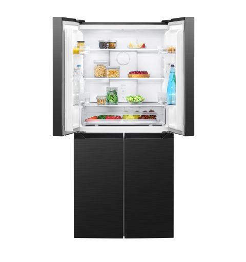 Fridge/Freezer362L Black Bomann KG 7358 Black