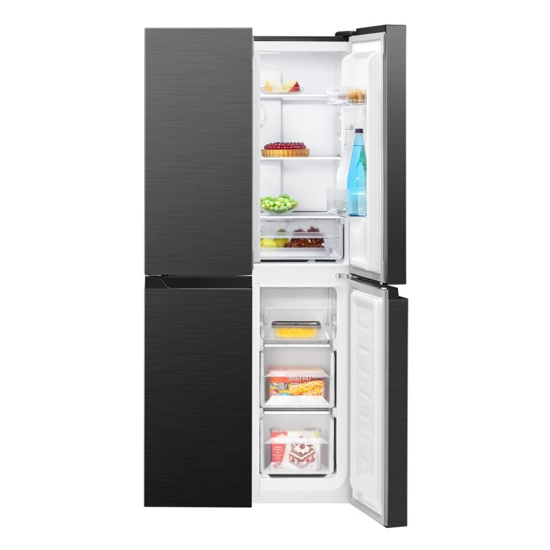 Fridge/Freezer362L Black Bomann KG 7358 Black