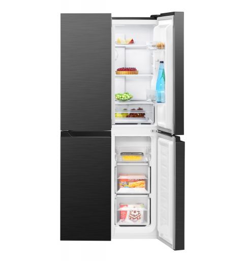 Fridge/Freezer362L Black Bomann KG 7358 Black