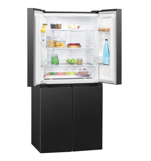 Fridge/Freezer362L Black Bomann KG 7358 Black