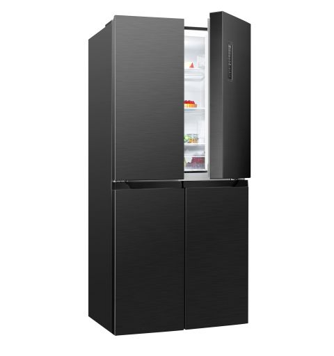 Fridge/Freezer362L Black Bomann KG 7358 Black