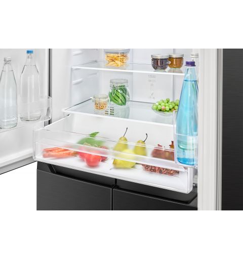 Fridge/Freezer362L Black Bomann KG 7358 Black