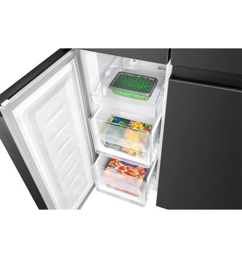 Fridge/Freezer362L Black Bomann KG 7358 Black