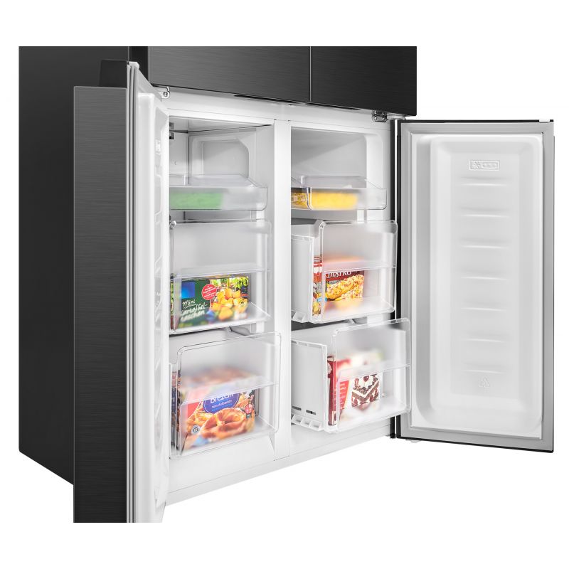 Fridge/Freezer362L Black Bomann KG 7358 Black