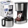 Bomann KA6066CB-Inox 1.2L thermos jug coffee maker