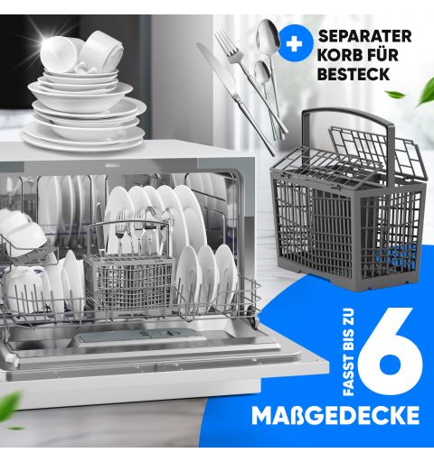 Table Dishwasher Bomann TSG 7405 White