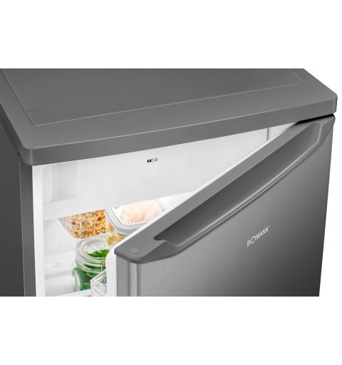 Réfrigérateur 109L Inox Bomann KS 7251 Inox