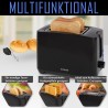 Toaster 2 slots Black Bomann TA6065CB-Black