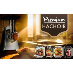 Hachoir à viandes 1000W Bomann FW6067CB-Inox/Noir