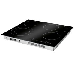 Bomann EBK7941 4-burner glass ceramic hob with built-in double zone