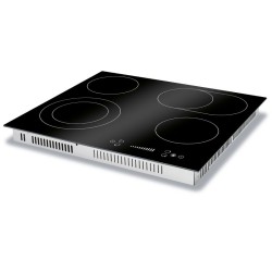 Bomann EBK7941 4-burner glass ceramic hob with built-in double zone