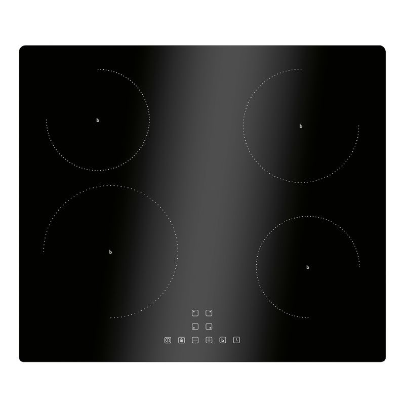 Bomann EBKI7942 4-burner induction ceramic hob, built-in