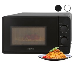 Four micro-onde 20L 1150W  Bomann MW6014CB-Noir