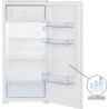 Built-in fridge and freezer 181L White Bomann KSE7812