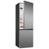315L stainless steel refrigerator and freezer Bomann KG7357-Inox