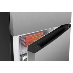 315L stainless steel refrigerator and freezer Bomann KG7357-Inox