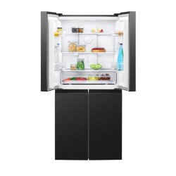 Bomann KG7358-Black 362L fridge and freezer