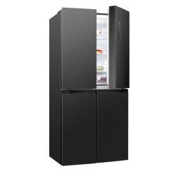 Bomann KG7358-Black 362L fridge and freezer