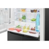 Bomann KG7358-Black 362L fridge and freezer