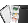 Bomann KG7358-Black 362L fridge and freezer