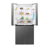 Bomann KG7358-Inox 362L fridge and freezer
