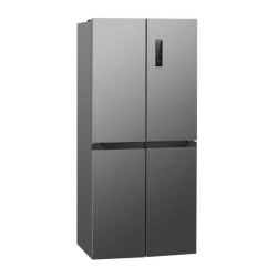 Réfrigérateur et congélateur 362L Inox Bomann KG7358-Inox