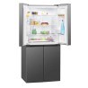 Bomann KG7358-Inox 362L fridge and freezer