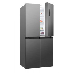 Bomann KG7358-Inox 362L fridge and freezer