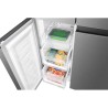 Bomann KG7358-Inox 362L fridge and freezer