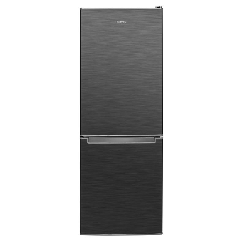 Refrigerator and freezer 173L Black Bomann KG7359-Black