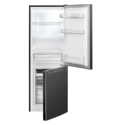 Refrigerator and freezer 173L Black Bomann KG7359-Black
