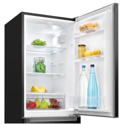 Refrigerator and freezer 173L Black Bomann KG7359-Black