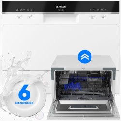 Bomann TSG7405-White dishwasher
