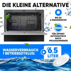 Bomann TSG7405-Black dishwasher