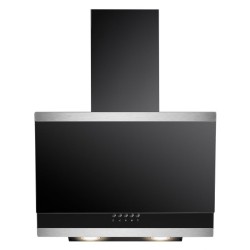 Hotte inclinée à LED Noir Bomann DU7610-G-Noir