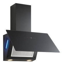 Bomann DU7611-G Black LED tilt hood