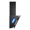 Hotte inclinée à LED Noir Bomann DU7611-G-Noir
