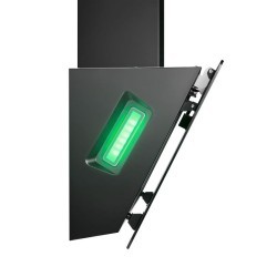 Hotte inclinée à LED Noir Bomann DU7611-G-Noir