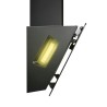 Hotte inclinée à LED Noir Bomann DU7611-G-Noir